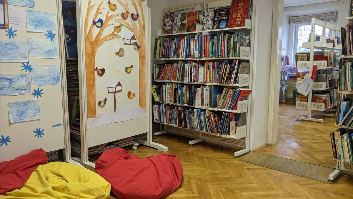 Stripovska delavnica z Izarjem Lunačkom v Kostanjevici.